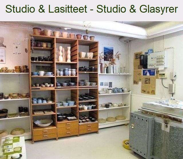 STUDIO & LASITTEET  -  STUDION & GLASYRER